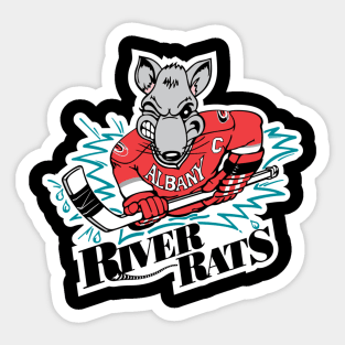 Rowdy The River Rat! Sticker